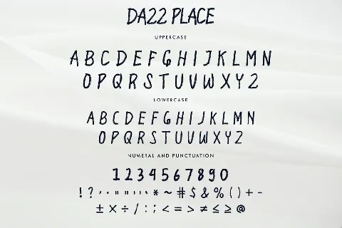 Dazz Place Demo font