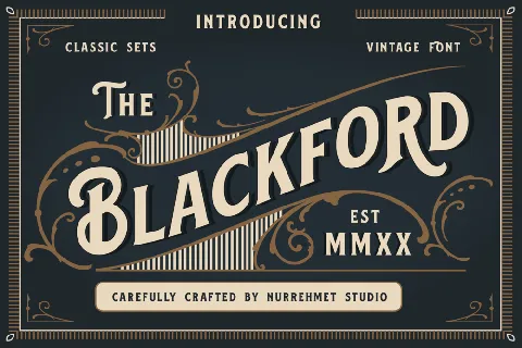 Blackford font