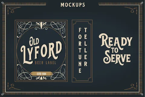 Blackford font