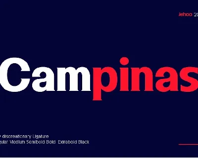 Campinas font