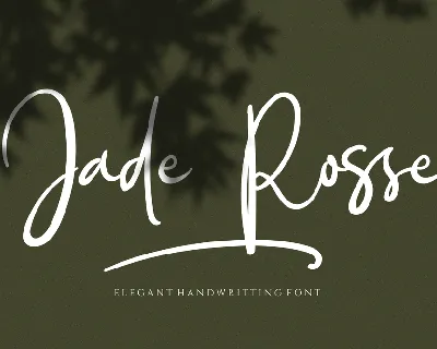 Jade Rosse font
