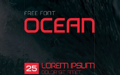 Ocean Family font