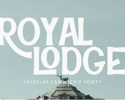 Royal Lodge font