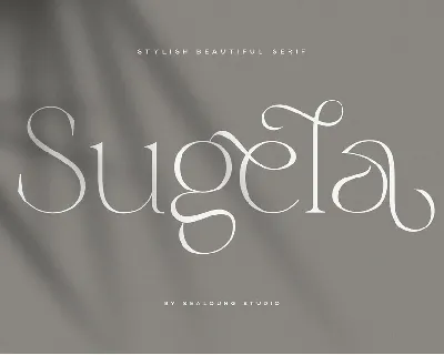 Sugela font