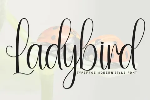 Ladybird Script font