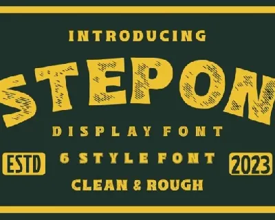 Stepon Family font