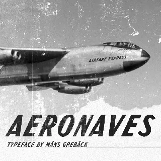 Aeronaves PERSONAL USE ONLY font