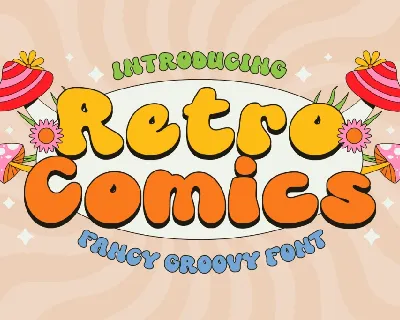 Retro Comics Trial Version font