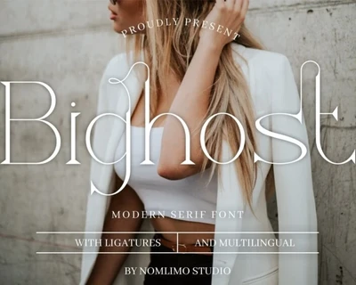 Bighost font