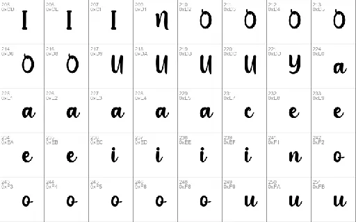 Migoove font