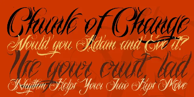 Nina Script Demo font