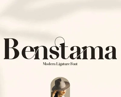 Benstama font