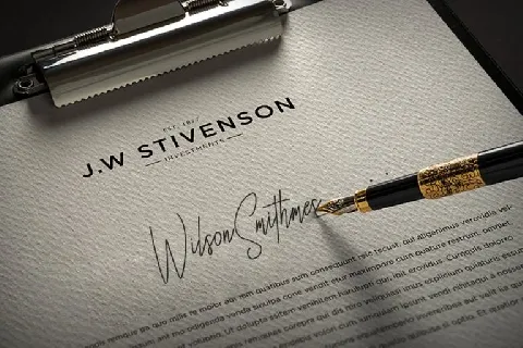 Besttones Signature font