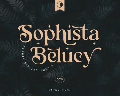 Sophista Belucy font