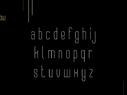 AmperSleek Typeface font