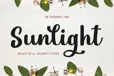 Sunlight font