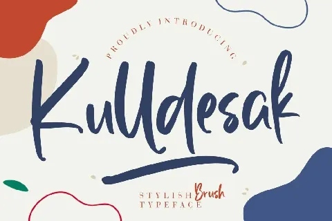 Kulldesak font