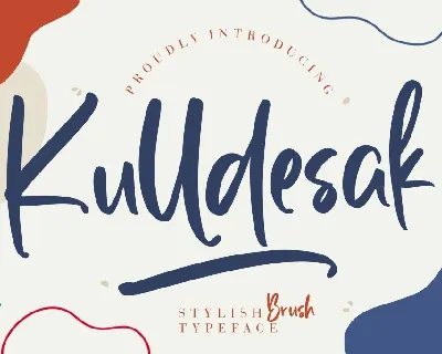 Kulldesak font