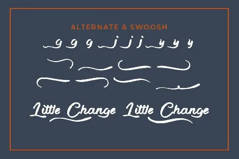 Little Change Demo font