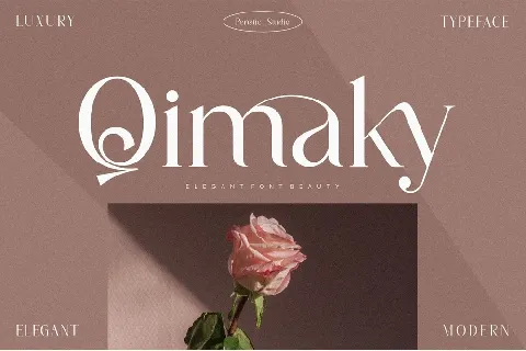 Qimaky font