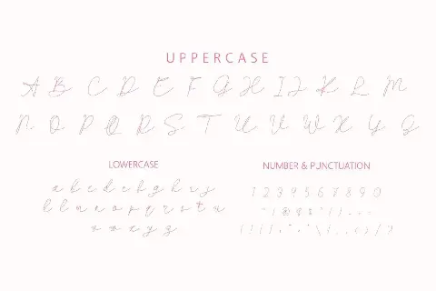 Our Infinity Love font