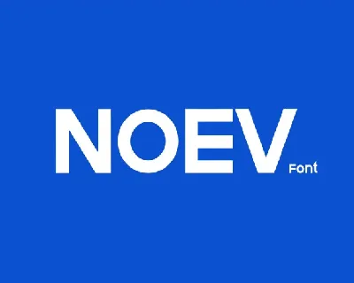 Noev font