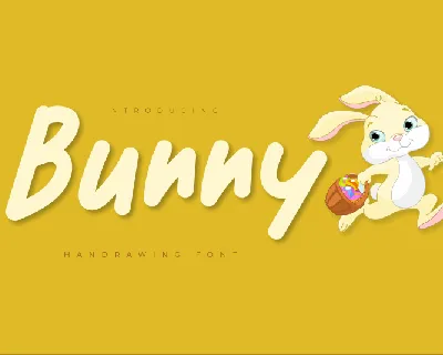 Bunny Display font