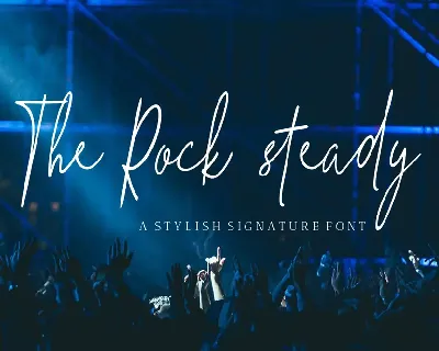 The Hand Style Script font