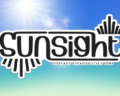 Sunsight Display font