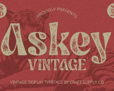 Askey Vintage font
