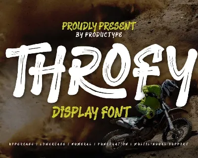 THROFY font