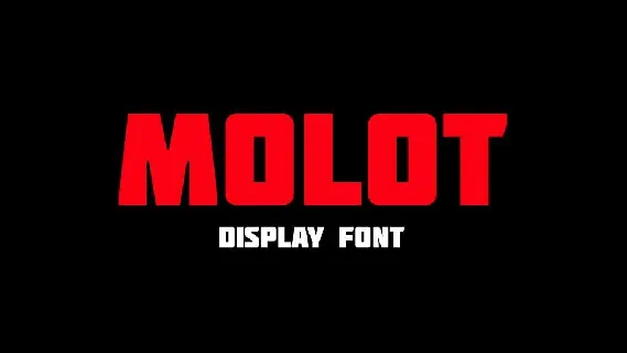 Molot font