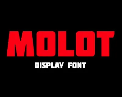 Molot font