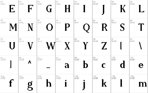 The Barimhare font