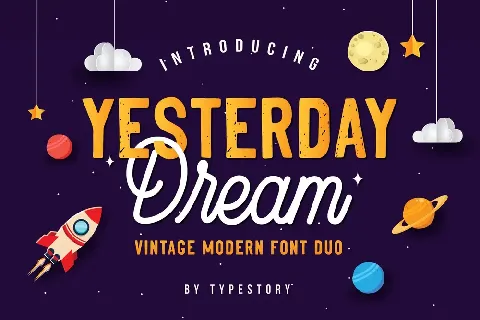Yesterday Dream font