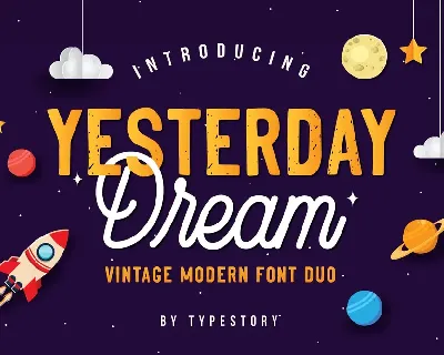 Yesterday Dream font