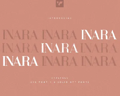 Inara Serif font