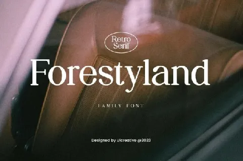 Forestyland Family font