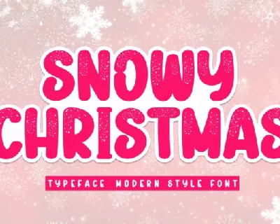 Snowy Christmas Script font