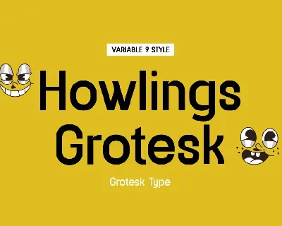 HowlingsGrotesk font