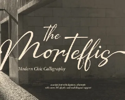 The Morteffis font