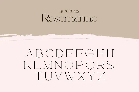 Rosemarine font