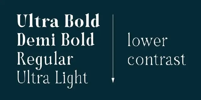 Hybridea Serif font