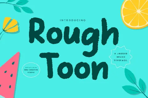 Rough Toon Personal Use font
