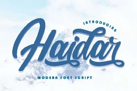 Haidar font