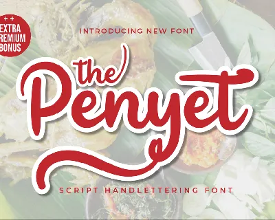 Penyet font