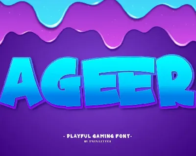 Ageer font
