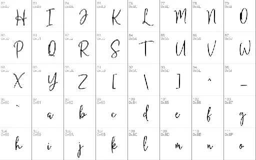 BettanyAnastasya font