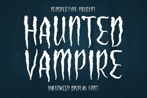 Haunted Vampire font