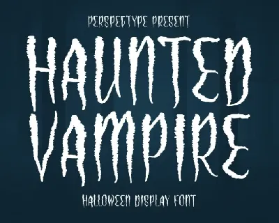 Haunted Vampire font